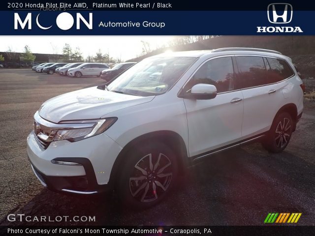 2020 Honda Pilot Elite AWD in Platinum White Pearl