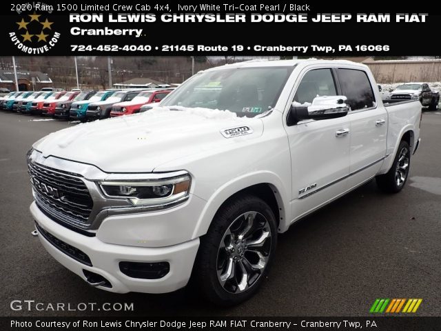 2020 Ram 1500 Limited Crew Cab 4x4 in Ivory White Tri-Coat Pearl