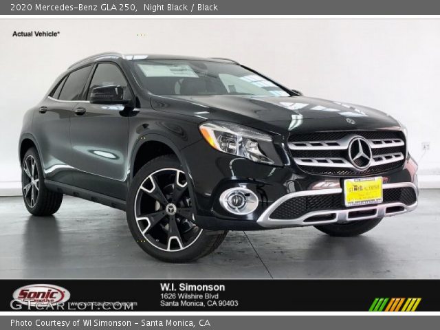 2020 Mercedes-Benz GLA 250 in Night Black