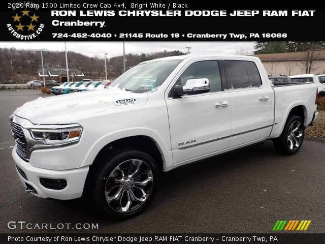 2020 Ram 1500 Limited Crew Cab 4x4 in Bright White