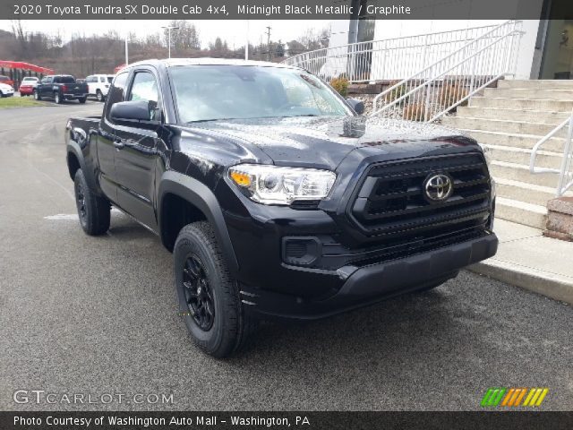 2020 Toyota Tundra SX Double Cab 4x4 in Midnight Black Metallic