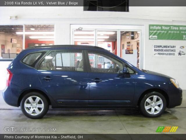 2008 Kia Rondo LX V6 in Velvet Blue