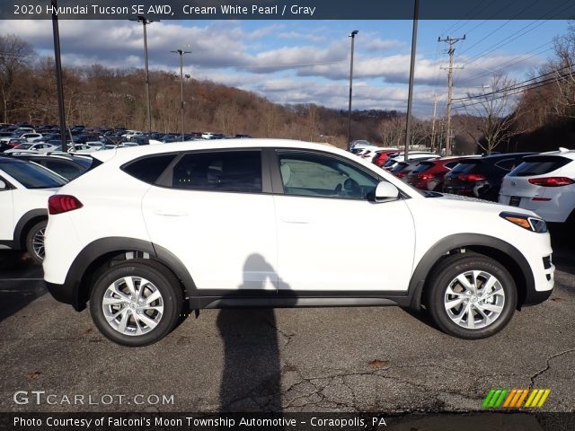2020 Hyundai Tucson SE AWD in Cream White Pearl
