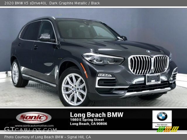 2020 BMW X5 sDrive40i in Dark Graphite Metallic