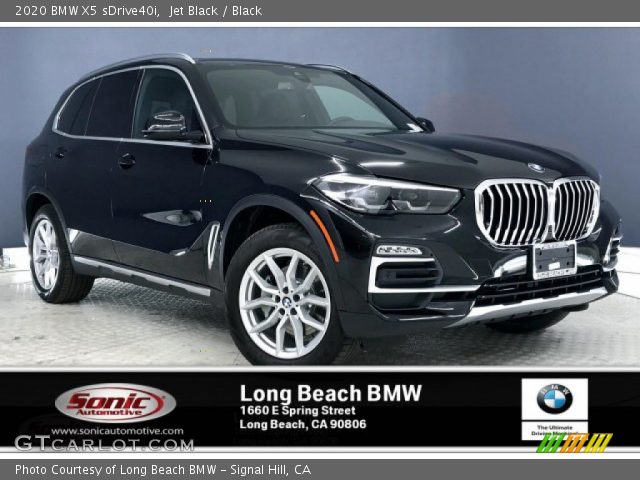 2020 BMW X5 sDrive40i in Jet Black