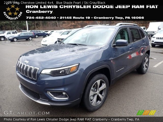 2020 Jeep Cherokee Limited 4x4 in Blue Shade Pearl