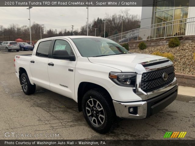 2020 Toyota Tundra TRD Off Road CrewMax 4x4 in Super White