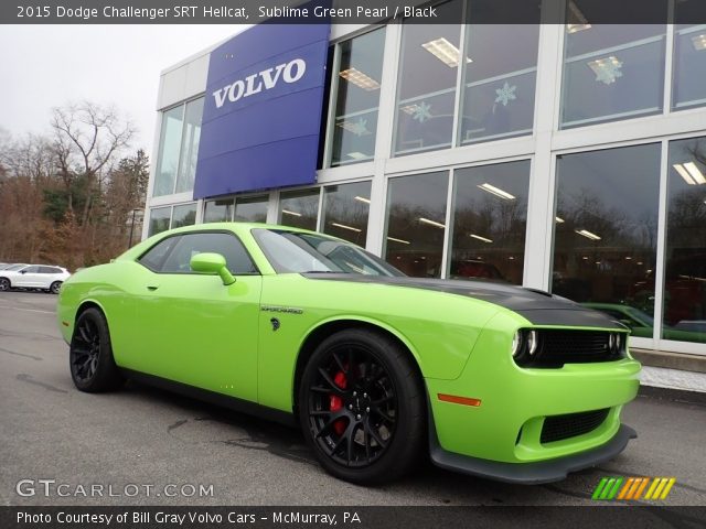 2015 Dodge Challenger SRT Hellcat in Sublime Green Pearl