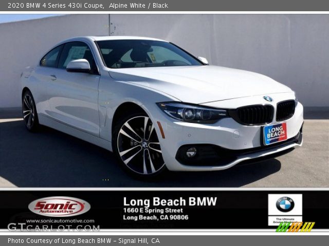 2020 BMW 4 Series 430i Coupe in Alpine White