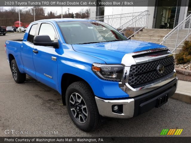 2020 Toyota Tundra TRD Off Road Double Cab 4x4 in Voodoo Blue