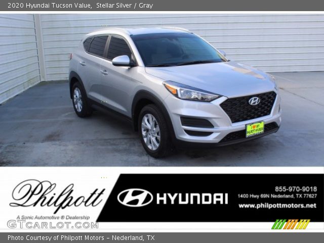 2020 Hyundai Tucson Value in Stellar Silver