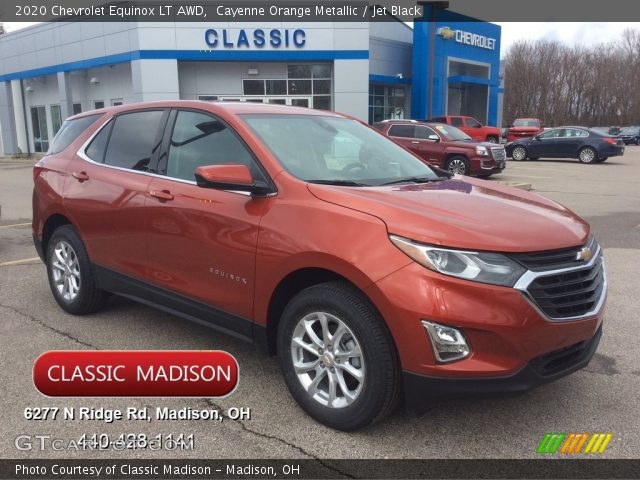 2020 Chevrolet Equinox LT AWD in Cayenne Orange Metallic