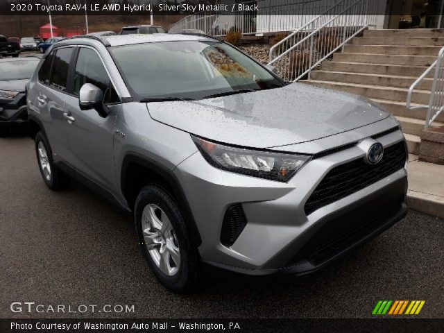 2020 Toyota RAV4 LE AWD Hybrid in Silver Sky Metallic