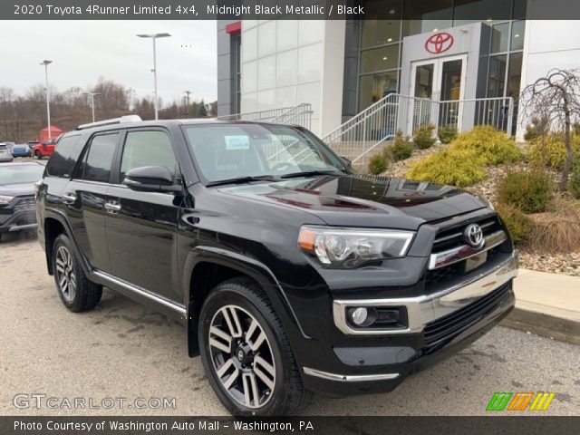 2020 Toyota 4Runner Limited 4x4 in Midnight Black Metallic