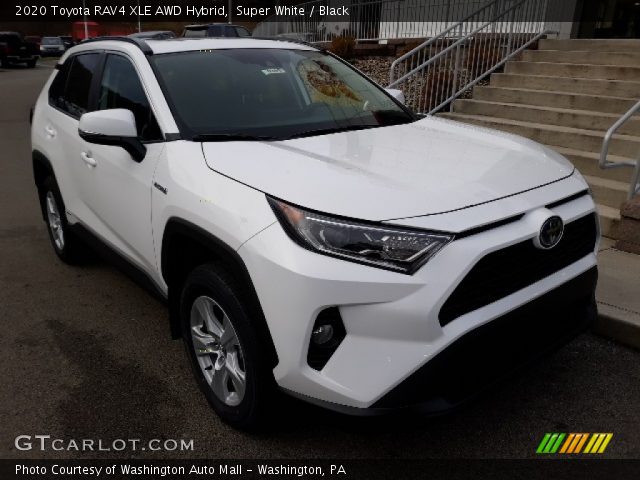 2020 Toyota RAV4 XLE AWD Hybrid in Super White