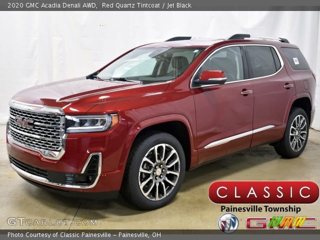 2020 GMC Acadia Denali AWD in Red Quartz Tintcoat