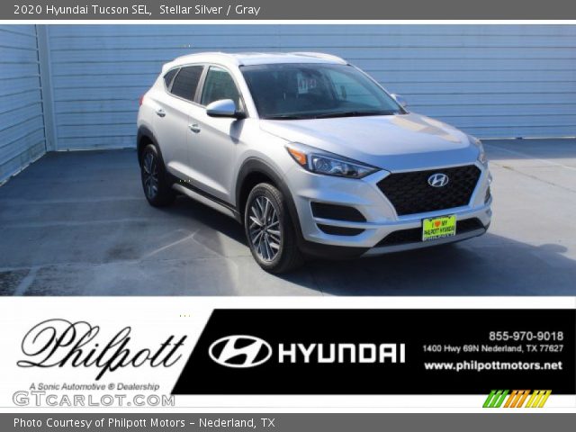 2020 Hyundai Tucson SEL in Stellar Silver