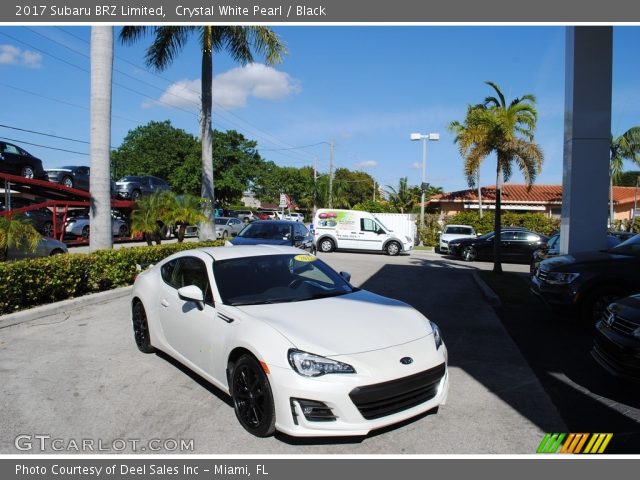 2017 Subaru BRZ Limited in Crystal White Pearl