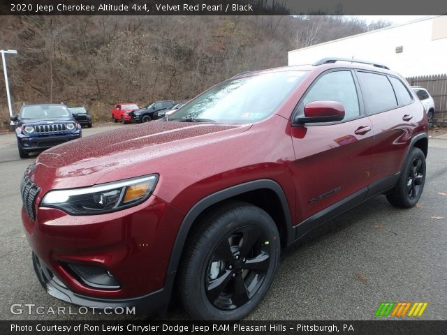 2020 Jeep Cherokee Altitude 4x4 in Velvet Red Pearl