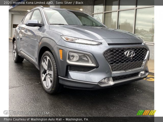 2020 Hyundai Kona Limited AWD in Sonic Silver