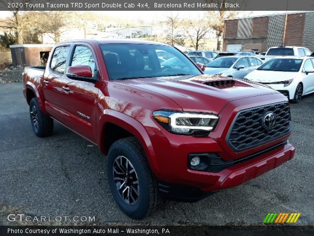 2020 Toyota Tacoma TRD Sport Double Cab 4x4 in Barcelona Red Metallic