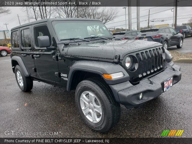 2020 Jeep Wrangler Unlimited Sport 4x4 in Black