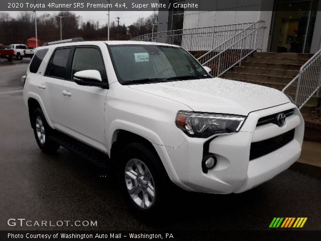 2020 Toyota 4Runner SR5 Premium 4x4 in Super White