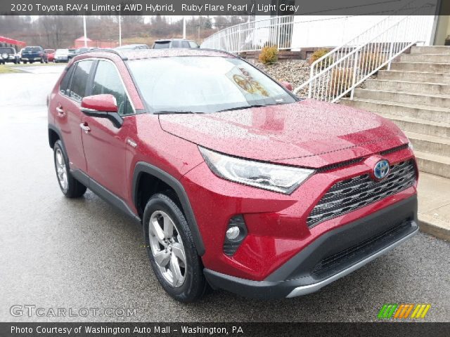 2020 Toyota RAV4 Limited AWD Hybrid in Ruby Flare Pearl