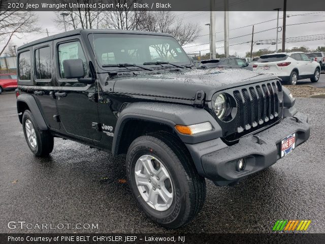 2020 Jeep Wrangler Unlimited Sport 4x4 in Black
