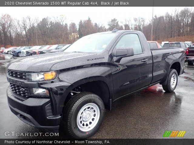2020 Chevrolet Silverado 1500 WT Regular Cab 4x4 in Black