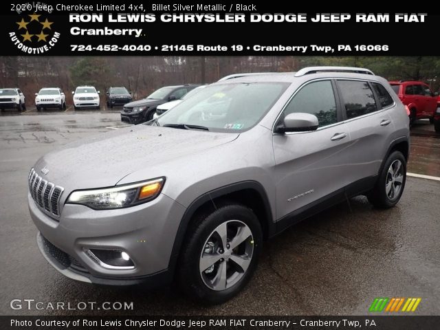 2020 Jeep Cherokee Limited 4x4 in Billet Silver Metallic