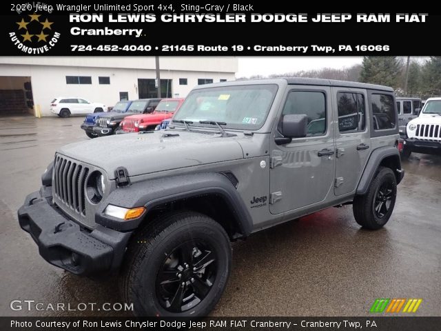 2020 Jeep Wrangler Unlimited Sport 4x4 in Sting-Gray
