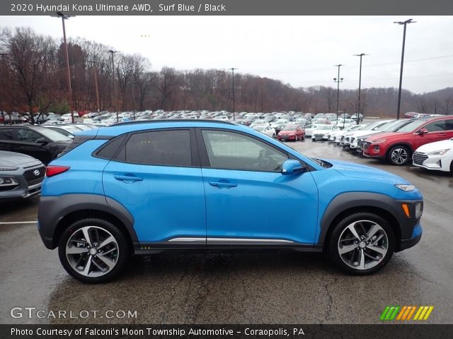 2020 Hyundai Kona Ultimate AWD in Surf Blue