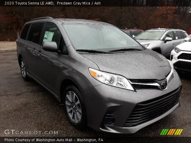 2020 Toyota Sienna LE AWD in Predawn Gray Mica