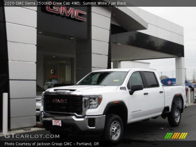 2020 GMC Sierra 2500HD Crew Cab 4WD in Summit White