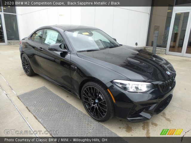 2020 BMW M2 Competition Coupe in Black Sapphire Metallic