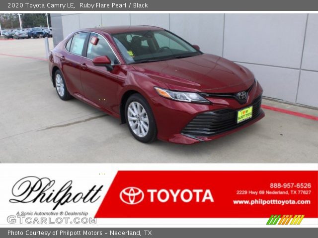 2020 Toyota Camry LE in Ruby Flare Pearl