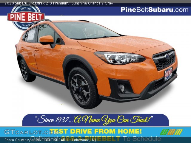 2020 Subaru Crosstrek 2.0 Premium in Sunshine Orange