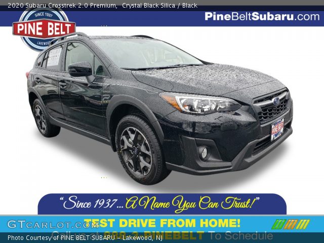 2020 Subaru Crosstrek 2.0 Premium in Crystal Black Silica