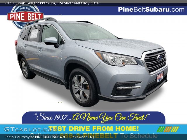 2020 Subaru Ascent Premium in Ice Silver Metallic
