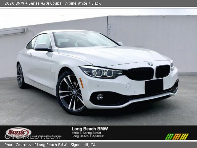 2020 BMW 4 Series 430i Coupe in Alpine White