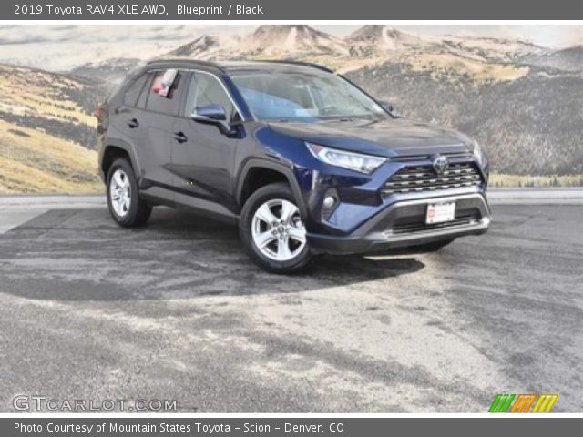 2019 Toyota RAV4 XLE AWD in Blueprint