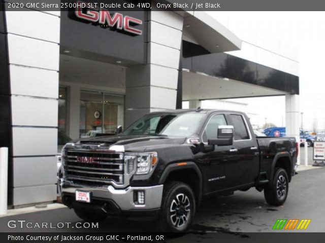 2020 GMC Sierra 2500HD SLT Double Cab 4WD in Onyx Black