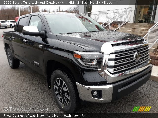 2020 Toyota Tundra Limited CrewMax 4x4 in Midnight Black Metallic