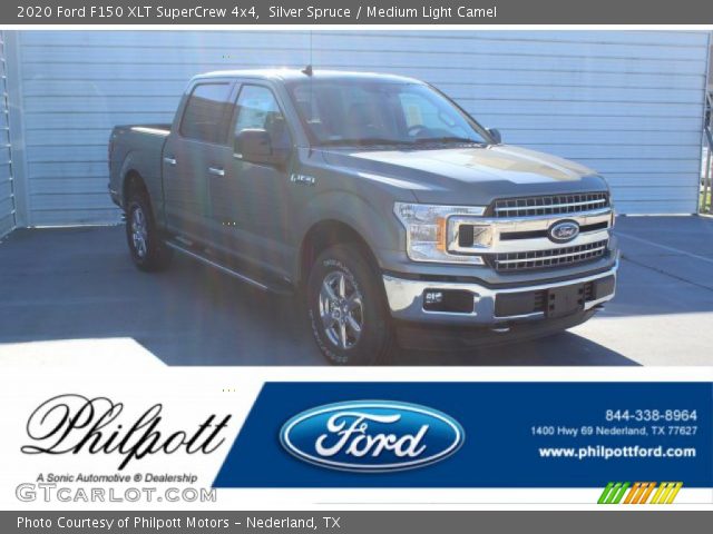 2020 Ford F150 XLT SuperCrew 4x4 in Silver Spruce