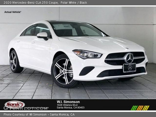 2020 Mercedes-Benz CLA 250 Coupe in Polar White