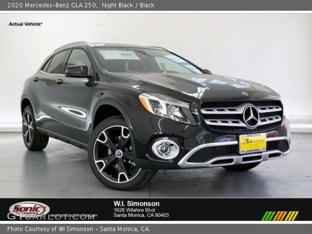 2020 Mercedes-Benz GLA 250 in Night Black