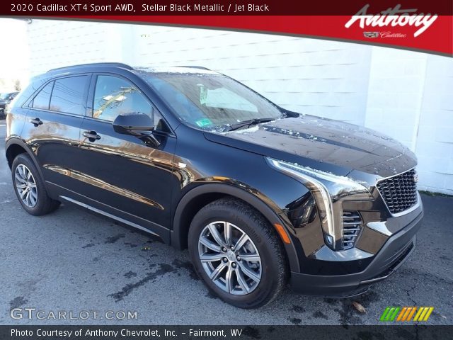 2020 Cadillac XT4 Sport AWD in Stellar Black Metallic