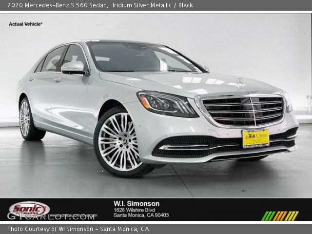 2020 Mercedes-Benz S 560 Sedan in Iridium Silver Metallic