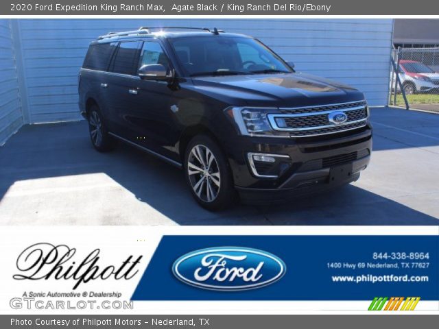 2020 Ford Expedition King Ranch Max in Agate Black